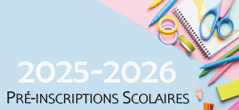 Préinscriptions ouvertes